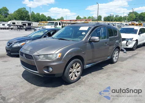 2012 Mitsubishi Outlander Se z USA, uszkodzony, nr VIN JA4AS3AW7CU014570